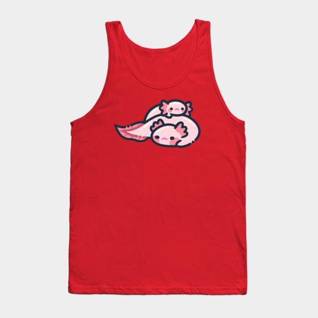 Baby Axolotl Tank Top by Eveo